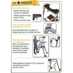 Grosses soldes ? Centaure - Plateforme Individuelle Roulante à Hauteur Fixe Charge 150 Kg Maxi. H:2m70 - PL3 ? -CENTAURE Soldes 11754825 3