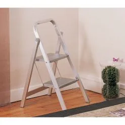 Meilleure affaire ? MARCHEPIED ALUMINIUM ULTRA PLAT CENTAURE CAD'O 2 MARCHES - 450202-- ? -CENTAURE Soldes 1239532 3