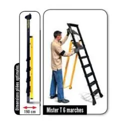 Les meilleures critiques de ? Escabeau Alu CENTAURE 6 Marches MISTER T NF EN131 - 449206 ? -CENTAURE Soldes 15327592 3