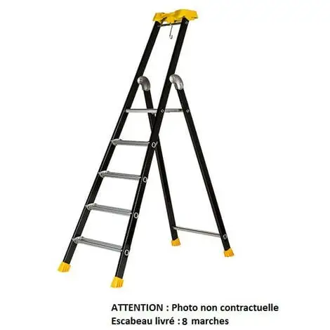 Top 10 ? Centaure - Escabeau Aluminium Laqué 8 Marches Hauteur D'accès 3,75 M - MP ? 3 Top 10 ? Centaure - Escabeau Aluminium Laqué 8 Marches Hauteur D'accès 3,75 M - MP ?