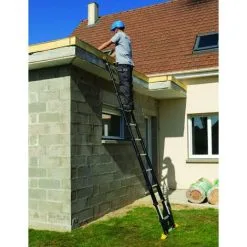 Sortie ? Centaure - Echelle Télescopique 13 échelons Hauteur D'accès Maxi 4,70 M - Bamboo ❤️ -CENTAURE Soldes 17809078 5