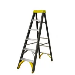 Budget ? CENTAURE Escabeau Isolant 4 Marches: Hauteur De Travail Maximale De 2.94m - 462805 ?