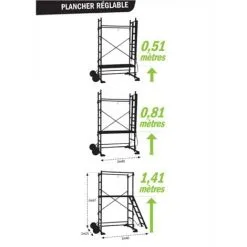 Acheter ? ÉCHAFAUDAGE DE JARDIN CENTAURE GARDEN'UP - 209700-- ✔️ 8 Acheter ? ÉCHAFAUDAGE DE JARDIN CENTAURE GARDEN'UP - 209700-- ✔️ -CENTAURE Soldes 29548753 3