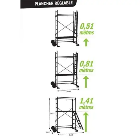 Acheter ? ÉCHAFAUDAGE DE JARDIN CENTAURE GARDEN'UP - 209700-- ✔️ 4 Acheter ? ÉCHAFAUDAGE DE JARDIN CENTAURE GARDEN'UP - 209700-- ✔️ – Image 3