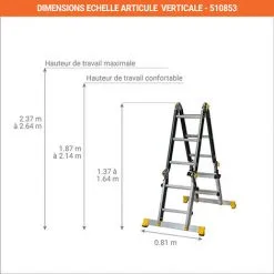 Les meilleures critiques de ? CENTAURE Echelle Télescopique 4 Plans - Opti+ - 510853 ? 9 Les meilleures critiques de ? CENTAURE Echelle Télescopique 4 Plans - Opti+ - 510853 ? -CENTAURE Soldes 30279930 3