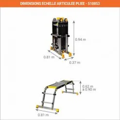Les meilleures critiques de ? CENTAURE Echelle Télescopique 4 Plans - Opti+ - 510853 ? 10 Les meilleures critiques de ? CENTAURE Echelle Télescopique 4 Plans - Opti+ - 510853 ? -CENTAURE Soldes 30279930 4