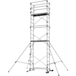 CENTAURE Soldes 23 Budget ? CENTAURE Echafaudage Domestique - Hauteur De Travail Maximale De 6.65m - 238703/347705 ✨