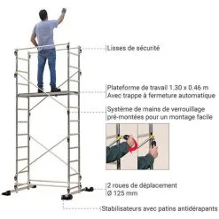 Budget ? CENTAURE Echafaudage Domestique - Hauteur De Travail Maximale De 6.65m - 238703/347705 ✨ 11 Budget ? CENTAURE Echafaudage Domestique - Hauteur De Travail Maximale De 6.65m - 238703/347705 ✨ -CENTAURE Soldes 30279942 5