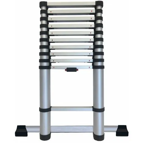 Nouveau ? Centaure Echelle Télescopique KOMPACT 11 Barreaux - Hauteur De Travail 3,20m ⌛ 4 Nouveau ? Centaure Echelle Télescopique KOMPACT 11 Barreaux - Hauteur De Travail 3,20m ⌛ – Image 2