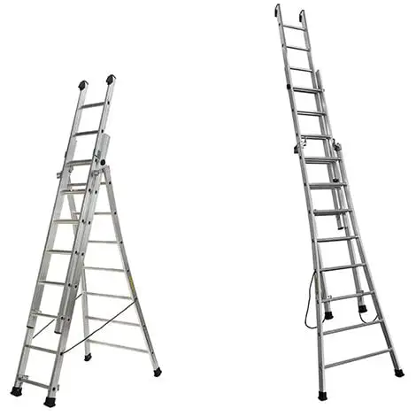 Bon marché ? CENTAURE Echelle Transformable 3 Plans - Longueur Pliée 2.50m. / Dépliée 5.10m Et 4.10m En Position Escabeau. - 363308 ? 7 Bon marché ? CENTAURE Echelle Transformable 3 Plans - Longueur Pliée 2.50m. / Dépliée 5.10m Et 4.10m En Position Escabeau. - 363308 ? – Image 5