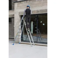 Remise ✔️ CENTAURE Echelle Transformable 2 Plans - Hauteur Atteignable En Position Escabeau De 2.10m Et 3.48m En Double échelle - 213208 ✔️ 11 Remise ✔️ CENTAURE Echelle Transformable 2 Plans - Hauteur Atteignable En Position Escabeau De 2.10m Et 3.48m En Double échelle - 213208 ✔️ -CENTAURE Soldes 36334140 5