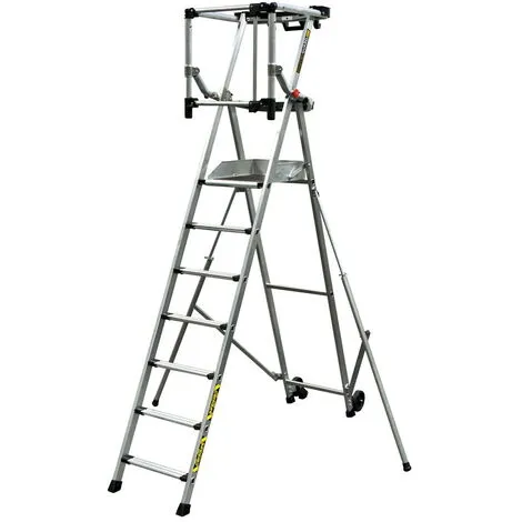 Le moins cher ? Centaure Plate-forme Individuelle Roulante 7 Marches à Hauteur Fixe - Sans Stabilisateur - MASTERGUARD ? 3 Le moins cher ? Centaure Plate-forme Individuelle Roulante 7 Marches à Hauteur Fixe - Sans Stabilisateur - MASTERGUARD ?