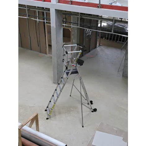 Le moins cher ? Centaure Plate-forme Individuelle Roulante 7 Marches à Hauteur Fixe - Sans Stabilisateur - MASTERGUARD ? 6 Le moins cher ? Centaure Plate-forme Individuelle Roulante 7 Marches à Hauteur Fixe - Sans Stabilisateur - MASTERGUARD ? – Image 4