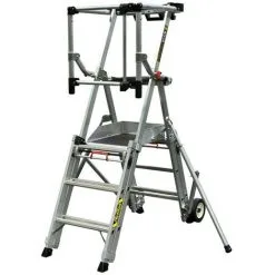 Grosses soldes ? Centaure Plate-forme Individuelle Roulante Télescopique 3 à 5 Marches - MASTERSCOP ✨ -CENTAURE Soldes 50246402 2