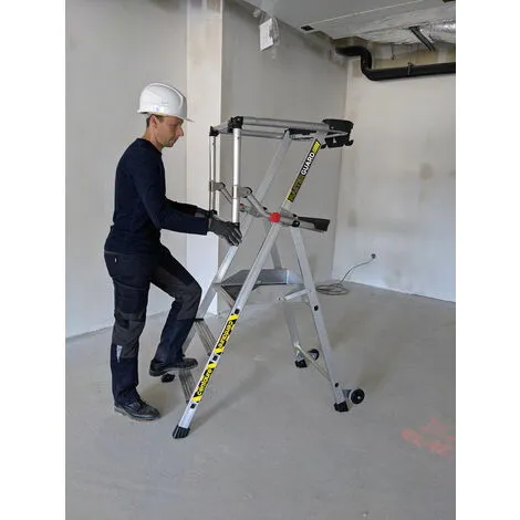 Meilleure vente ? Centaure Plate-forme Individuelle Roulante 3 Marches à Hauteur Fixe - Sans Stabilisateur - MASTERGUARD ? 7 Meilleure vente ? Centaure Plate-forme Individuelle Roulante 3 Marches à Hauteur Fixe - Sans Stabilisateur - MASTERGUARD ? – Image 5