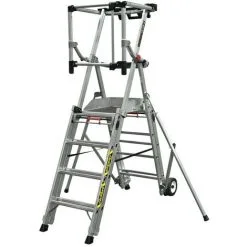 Sortie ? Centaure Plate-forme Individuelle Roulante Télescopique 4 à 7 Marches - MASTERSCOP ? -CENTAURE Soldes 50246429 4