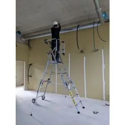 Sortie ? Centaure Plate-forme Individuelle Roulante Télescopique 4 à 7 Marches - MASTERSCOP ? -CENTAURE Soldes 50246429 5