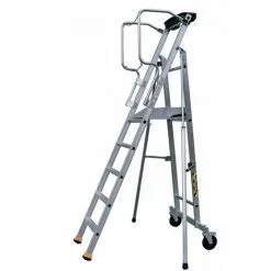 Tout neuf ? Centaure Plate-forme De Rayonnage Aluminium ERM 10 Marches ?