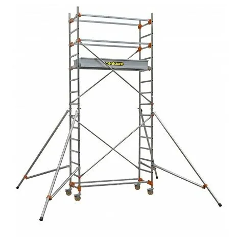 De gros ? Centaure Echafaudage Roulant Aluminium - ST 205 5, Plancher 4m90 - Longueur 2m05 ✔️ 3 De gros ? Centaure Echafaudage Roulant Aluminium - ST 205 5, Plancher 4m90 - Longueur 2m05 ✔️