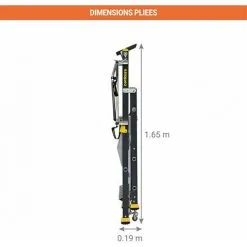 Offres ? CENTAURE Escabeau Roulant Pour Picking Alimentaire, Hauteur De Travail Max. 2.10m - 414932 ? -CENTAURE Soldes 58192361 5