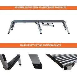 Les meilleures critiques de ✨ CENTAURE Plateforme De Travail Rectangulaire - Hauteur Max. De Travail 2.50m - 452700 ⭐ -CENTAURE Soldes 58192367 3