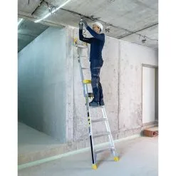 Acheter ? CENTAURE Escabeau Pro Multi-positions - Hauteur Max. De Travail 3.90m - 455605 ? -CENTAURE Soldes 66269544 5