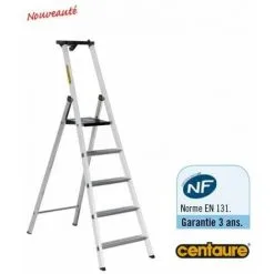 CENTAURE Soldes 36 Acheter ? Centaure – Escabeau Aluminium Laqué 3 Marches 2,60m - MB ?