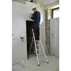 Coupon ? Centaure Escabeau Aluminium Laqué EXPERT 54 - 12 Marches ? -CENTAURE Soldes 8355273 5